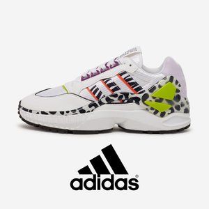 Adidas Originals ZX Wavian Rich Mnisi  GW0517 WHITE / TRUE ORANGE / PURPLE TINT
